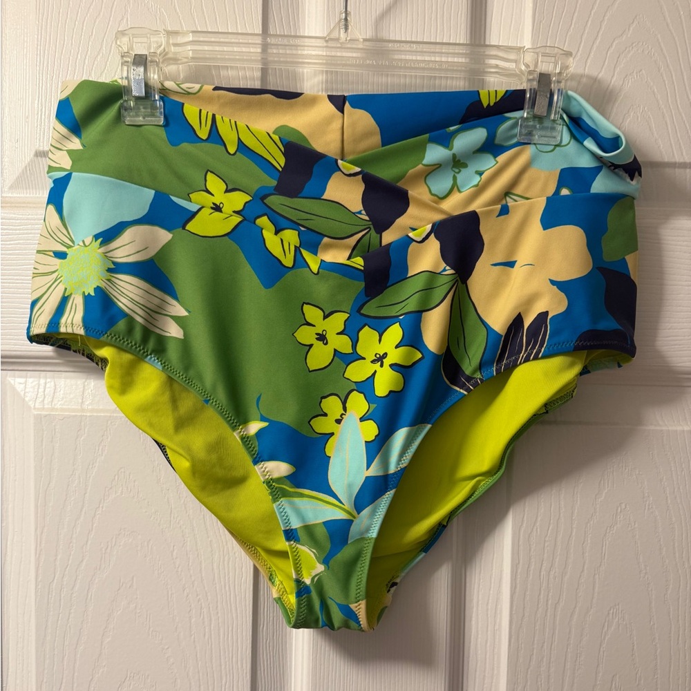 Aerie High-Waisted floral Bikini Bottom